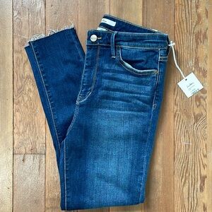 Sam Edelman THE STILETTO high rise skinny crop jeans 8